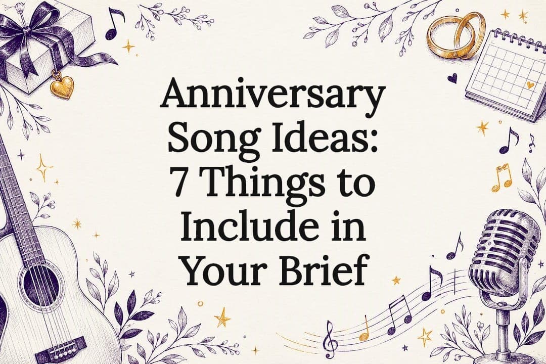 Anniversary Song Ideas: 7 Things to Include in Your Brief