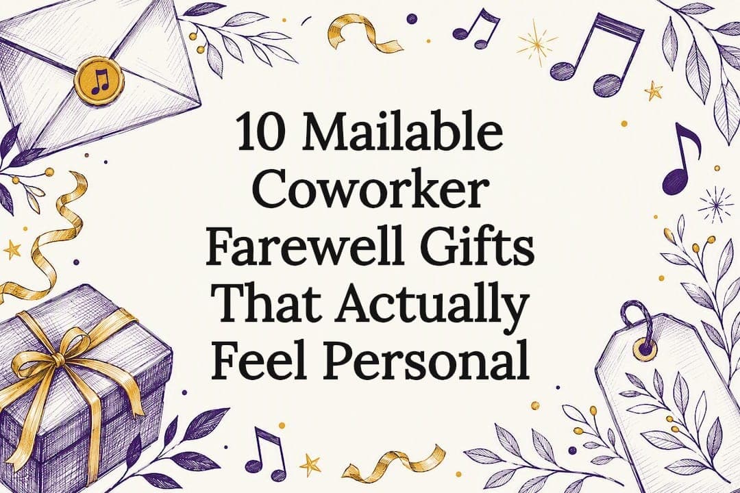 10 Mailable Coworker Farewell Gifts That Actually Feel Personal