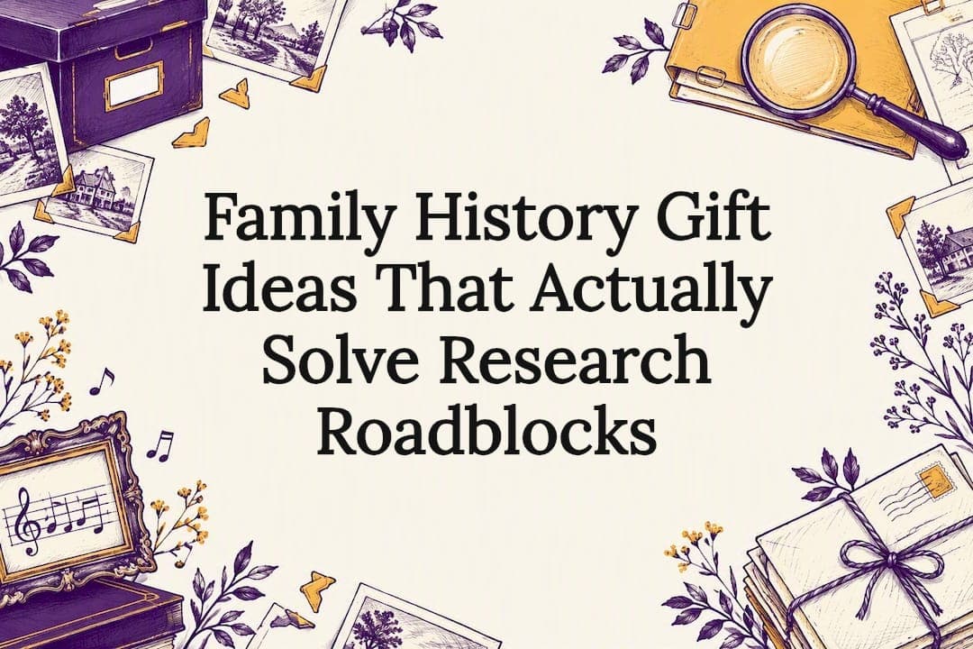 Family History Gift Ideas That Actually Solve Research Roadblocks