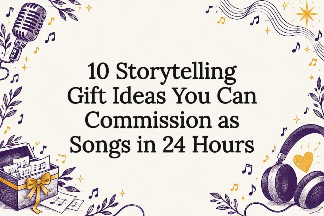 10 Storytelling Gift Ideas You Can Commission as Songs in 24 Hours