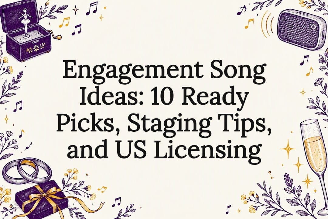 Engagement Song Ideas: 10 Ready Picks, Staging Tips, and US Licensing