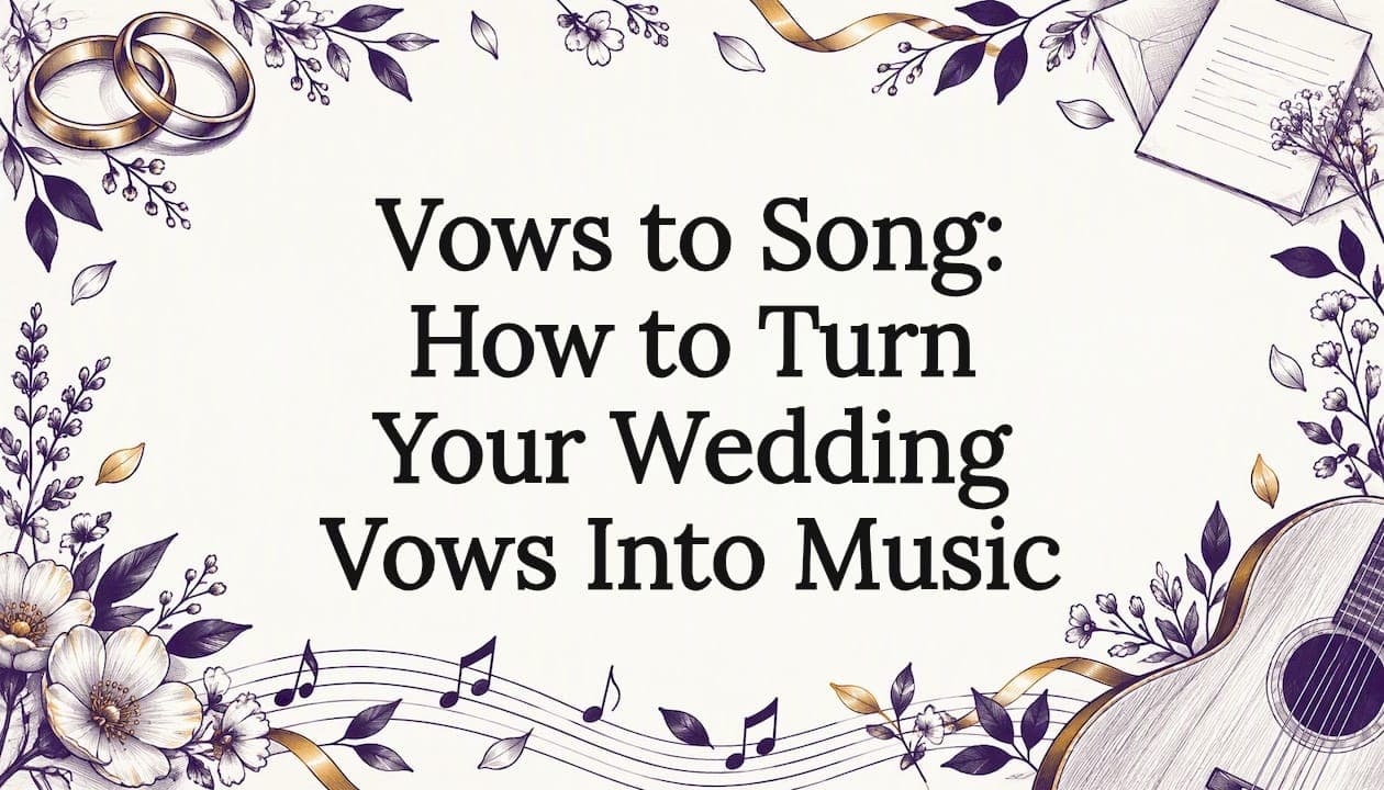 Vows to Song: How to Turn Your Wedding Vows Into Music