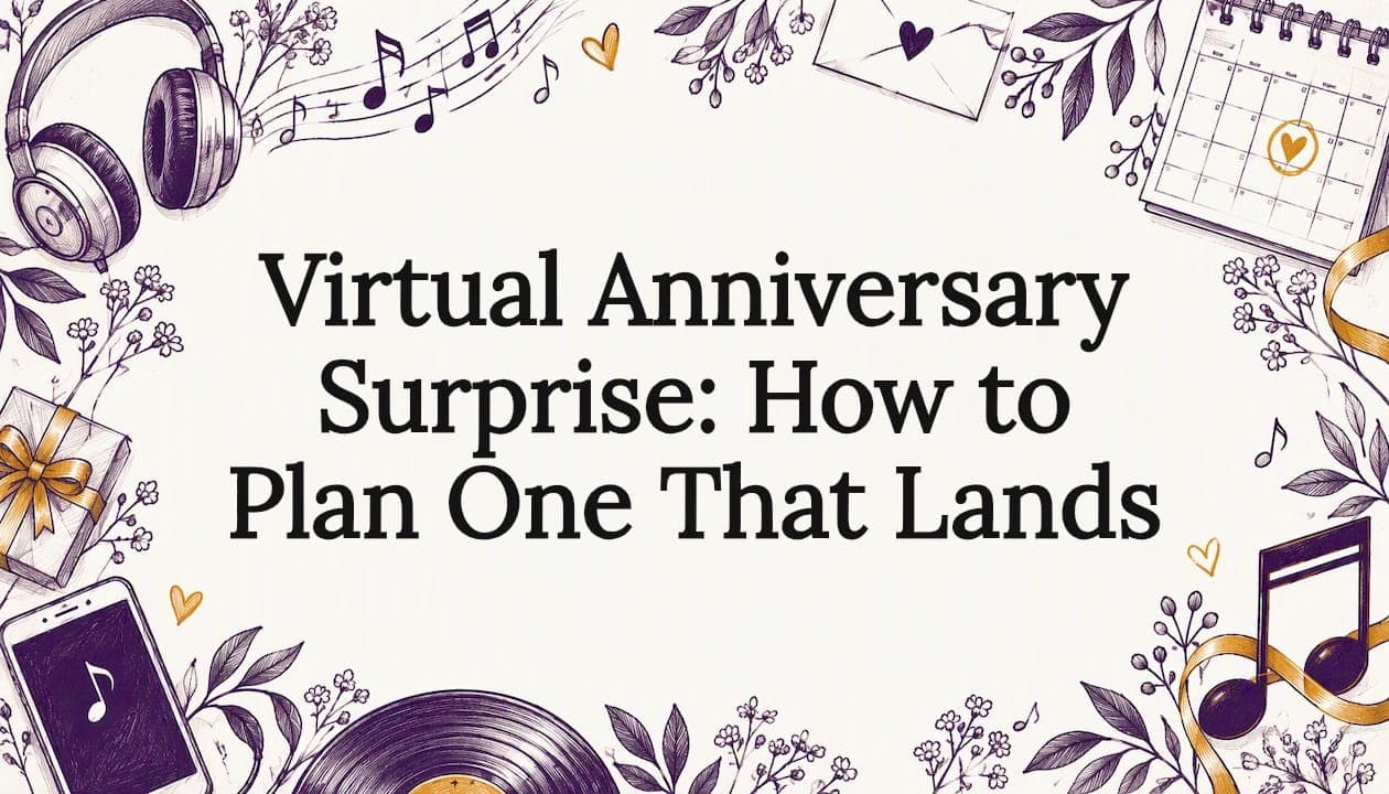 Virtual Anniversary Surprise: How to Plan One That Lands