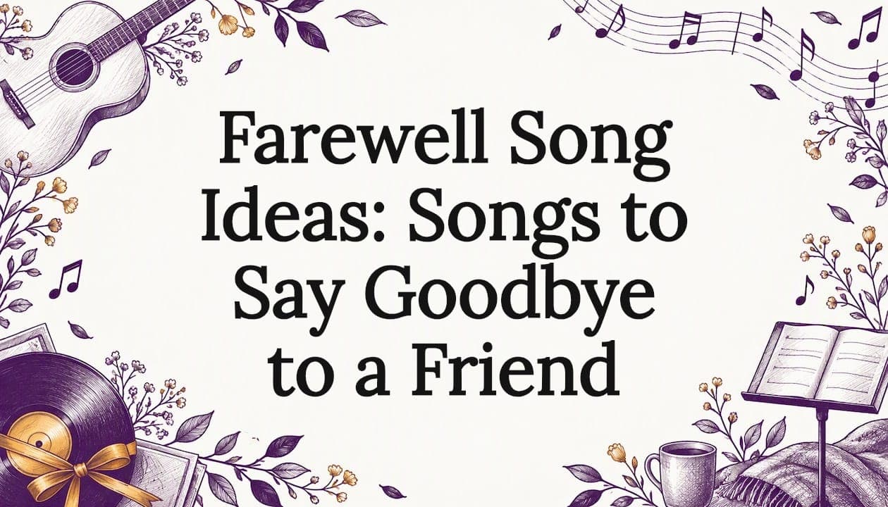 Farewell Song Ideas: Songs to Say Goodbye to a Friend