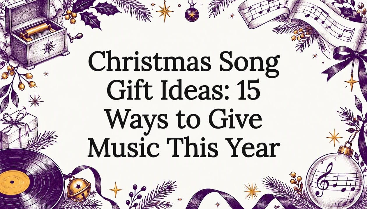 Christmas Song Gift Ideas: 15 Ways to Give Music This Year