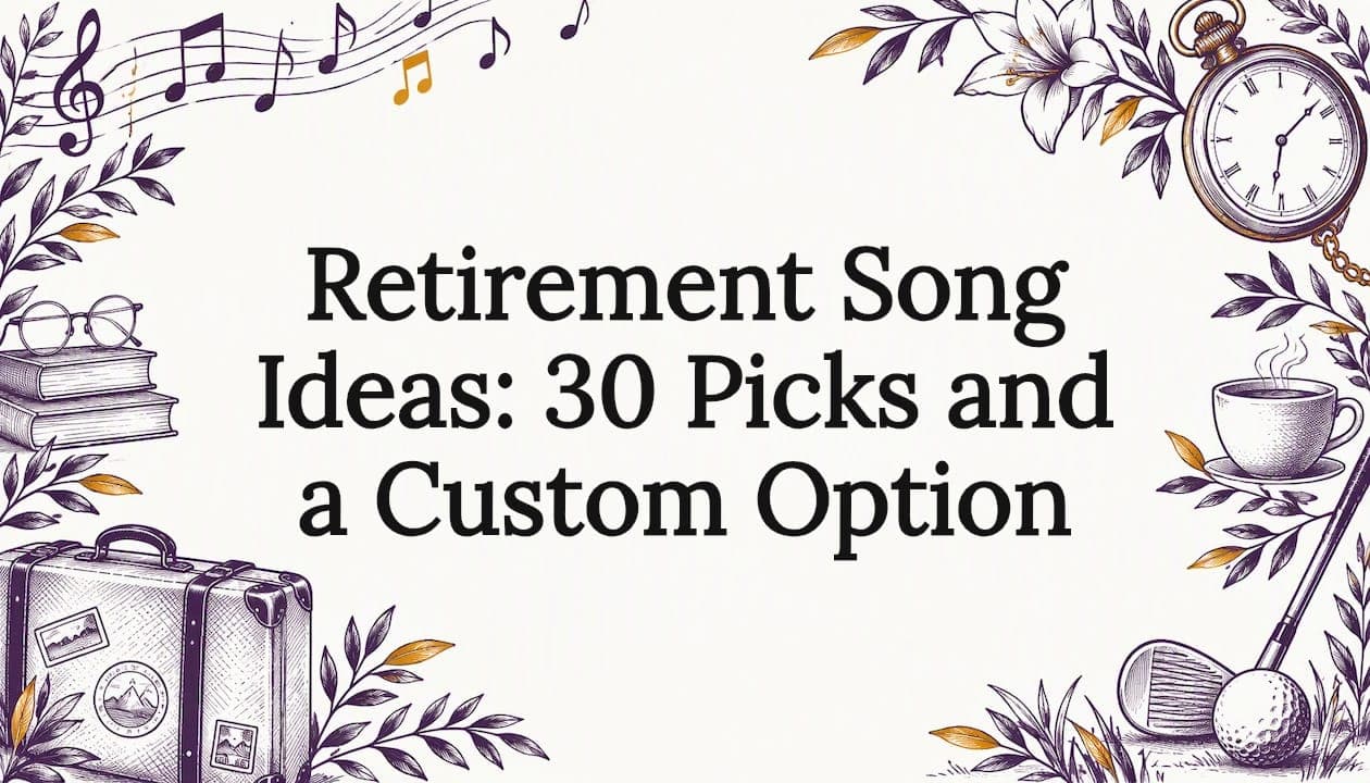 Retirement Song Ideas: 30 Picks and a Custom Option