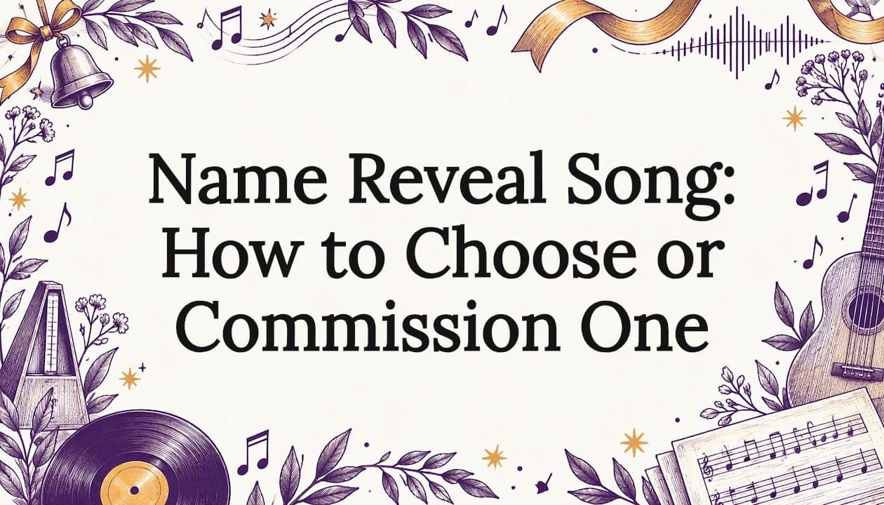 Name Reveal Song: How to Choose or Commission One
