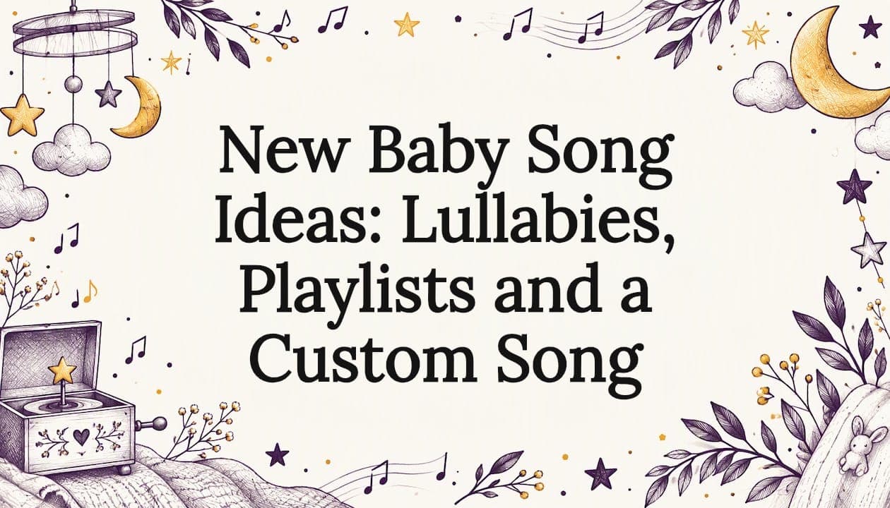 New Baby Song Ideas: Lullabies, Playlists and a Custom Song