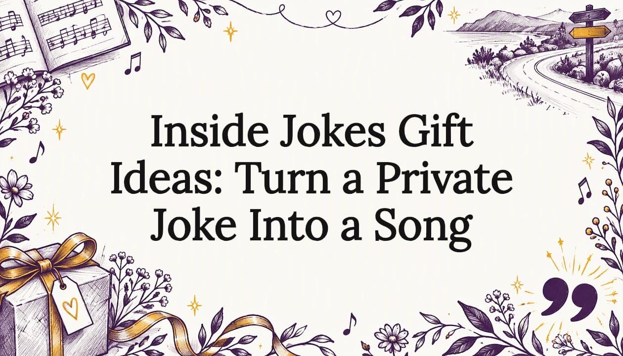 Inside Jokes Gift Ideas: Turn a Private Joke Into a Song