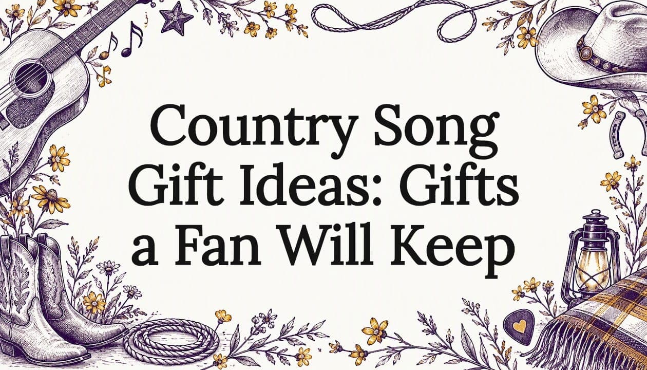 Country Song Gift Ideas: Gifts a Fan Will Keep