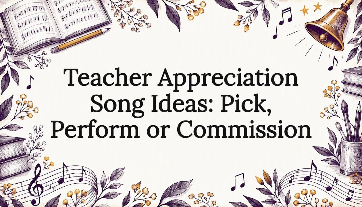 Teacher Appreciation Song Ideas: Pick, Perform or Commission